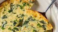 Crustless Spinach and Cheese Quiche Crustless Spinach and Cheese Quiche