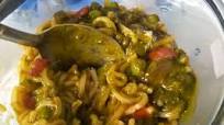 Palak paneer gravy maggi Palak paneer gravy maggi