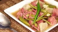Sinigang na Corned Beef Sinigang na Corned Beef