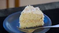 White Lily Celebration Coconut Cake -- Small White Lily Celebration Coconut Cake -- Small