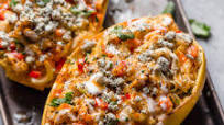 Buffalo Chicken Stuffed Spaghetti Squash Buffalo Chicken Stuffed Spaghetti Squash