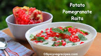 Potato Pomegranate Raita (Aloo anar Ka Raita Potato Pomegranate Raita (Aloo anar Ka Raita