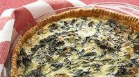 Spinach and Cheese Quiche Spinach and Cheese Quiche