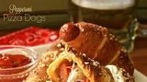 Pepperoni Pizza Pretzel Dogs Pepperoni Pizza Pretzel Dogs