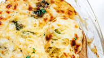 Spaghetti Squash Alfredo Casserole Spaghetti Squash Alfredo Casserole