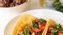 Citrus Garlic Shredded Beef Tacos Citrus Garlic Shredded Beef Tacos