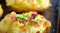 TWICE BAKED POTATO RECIPE TWICE BAKED POTATO RECIPE