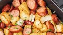 Air Fryer Potatoes and Sausage Air Fryer Potatoes and Sausage