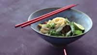 Chinese Cabbage Stir-Fry with Rice Noodles, Pork, and Cilantro Chinese Cabbage Stir-Fry with Rice Noodles, Pork, and Cilantro