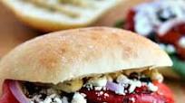 Mediterranean Veggie Panini Mediterranean Veggie Panini