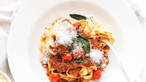 Pork & Beef Classic Bolognese Pappardelle Pork & Beef Classic Bolognese Pappardelle