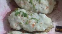 Recipe of Favorite Phate doodh ka chatpate sheekh with white cheese sauce Recipe of Favorite Phate doodh ka chatpate sheekh with white cheese sauce