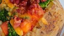 Loaded Chicken Stuffed Potatoes Loaded Chicken Stuffed Potatoes