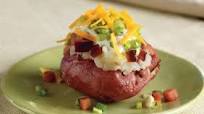 Quick-Baked Stuffed Potatoes Quick-Baked Stuffed Potatoes