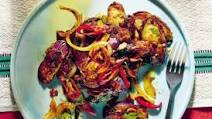 Vegan Eggplant and Sweet Red Peppers Vegan Eggplant and Sweet Red Peppers
