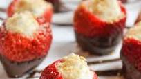 Cheesecake Stuffed Strawberries Dipped in Chocolate Cheesecake Stuffed Strawberries Dipped in Chocolate