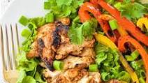 Grilled Chicken Fajita Salad (Paleo, Low FODMAP, Whole30 Option) Grilled Chicken Fajita Salad (Paleo, Low FODMAP, Whole30 Option)