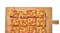 Hawaiian-Style Sheet-Pan Pizza Hawaiian-Style Sheet-Pan Pizza