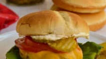 Air Fryer Hamburgers Air Fryer Hamburgers