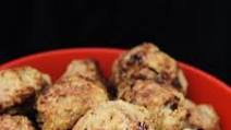 Air Fryer Honey & Mustard Pork Meatballs Air Fryer Honey & Mustard Pork Meatballs