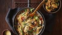 Artichoke, chicken and freekeh 'risotto' Artichoke, chicken and freekeh 'risotto'