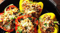 Southwest Beef & Quinoa Stuffed Peppers Southwest Beef & Quinoa Stuffed Peppers