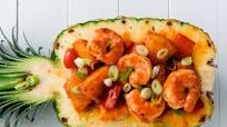 Pineapple Shrimp Pineapple Shrimp