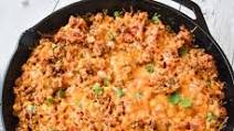 Low-FODMAP One Skillet Mexican Rice with Beef; Gluten-free Low-FODMAP One Skillet Mexican Rice with Beef; Gluten-free