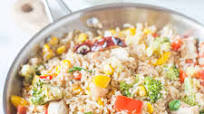 Chicken and Vegetable Brown Rice Chicken and Vegetable Brown Rice