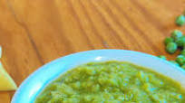 Baby's Pea and Apple Puree Baby's Pea and Apple Puree