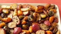 Roasted Potatoes, Carrots, Parsnips and Brussels Sprouts Roasted Potatoes, Carrots, Parsnips and Brussels Sprouts