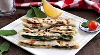 Spinach and Feta Gozleme Spinach and Feta Gozleme