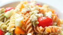 Greek Pasta Salad with Feta Cheese Greek Pasta Salad with Feta Cheese