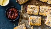 Vegan 'sausage' rolls Vegan 'sausage' rolls
