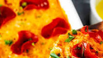 Keto Pizza Casserole Keto Pizza Casserole