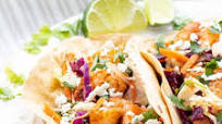 Spicy Shrimp Tacos with Cilantro Lime Slaw Spicy Shrimp Tacos with Cilantro Lime Slaw