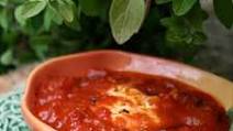 Warm Goat Cheese In Tomato Sauce Warm Goat Cheese In Tomato Sauce