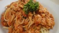 Spaghetti with Chicken Mince Spaghetti with Chicken Mince