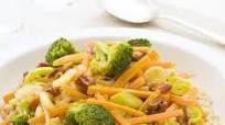 Quinoa with stir-fried winter veg Quinoa with stir-fried winter veg