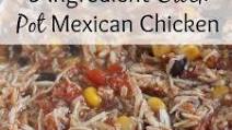 5 Ingredient Crock Pot Mexican Chicken 5 Ingredient Crock Pot Mexican Chicken