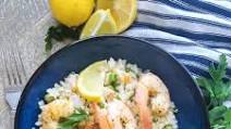 Prawn and Pea Risotto Prawn and Pea Risotto