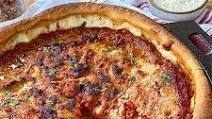 Chicago Deep-Dish Sausage Pizza Chicago Deep-Dish Sausage Pizza