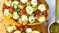 Chicken Pesto Spaghetti Squash Chicken Pesto Spaghetti Squash