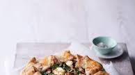 Spinach and feta tart Spinach and feta tart
