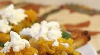 Pumpkin Pesto Bruschetta with Goat Cheese Pumpkin Pesto Bruschetta with Goat Cheese