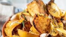 Lemon Garlic Air Fryer Roasted Potatoes Lemon Garlic Air Fryer Roasted Potatoes