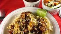 Hyderabadi mutton biryani (pukki style) Hyderabadi mutton biryani (pukki style)