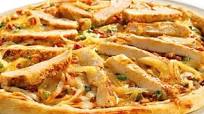 Pizza de pollo barbacoa, sabrosísima Pizza de pollo barbacoa, sabrosísima