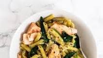 Salmon Pesto Pasta Salmon Pesto Pasta