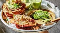 Crab tostadas Crab tostadas